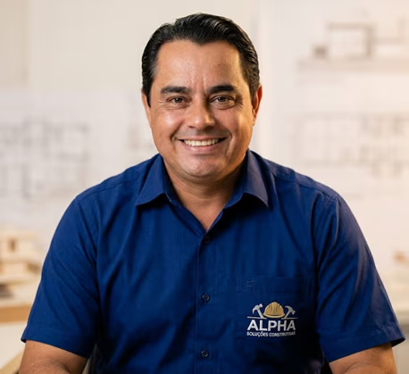 Representante da Alpha Soluções Construtivas